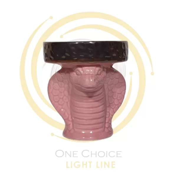 Cobra Shisha Bowl Nargile and hookah head from one choice light line