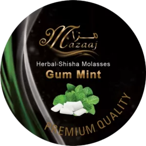 Mazaaj Gum Mint Herbal Shisha Molasses Flavours