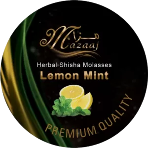 Mazaaj Lemon mint Herbal Shisha Molasses Flavours