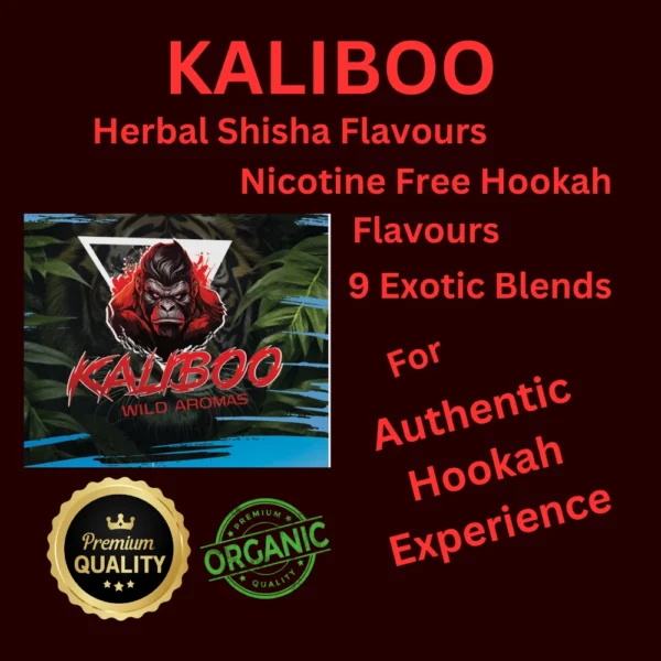 kaliboo herbal shisha flavours