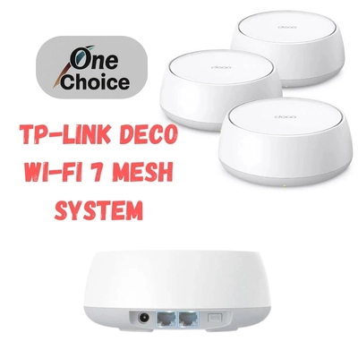 TP-Link Deco BE5000 Whole Home Mesh WiFi 7 System