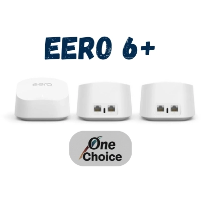 eero 6+ Mesh Dual Band Wi-Fi 6 Router